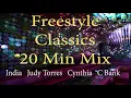 Download Lagu Freestyle 20 min quick mix: Judy Torres, C Bank,  Cynthia, India,
