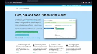 02 Getting Started with Python Anywhere