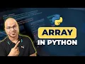 Python Tutorial for Beginners Array in Python