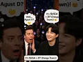 Download Lagu Suga Explains Agust D on The Tonight Show 😱 | BTS Rare Moment 2025 💜 #shorts #suga #show
