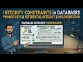 Chap 3 Integrity Constraints in Databases Primary Keys Referential Integrity Implementation