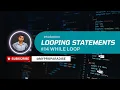 Loops In Java The while Loop MyProParadise