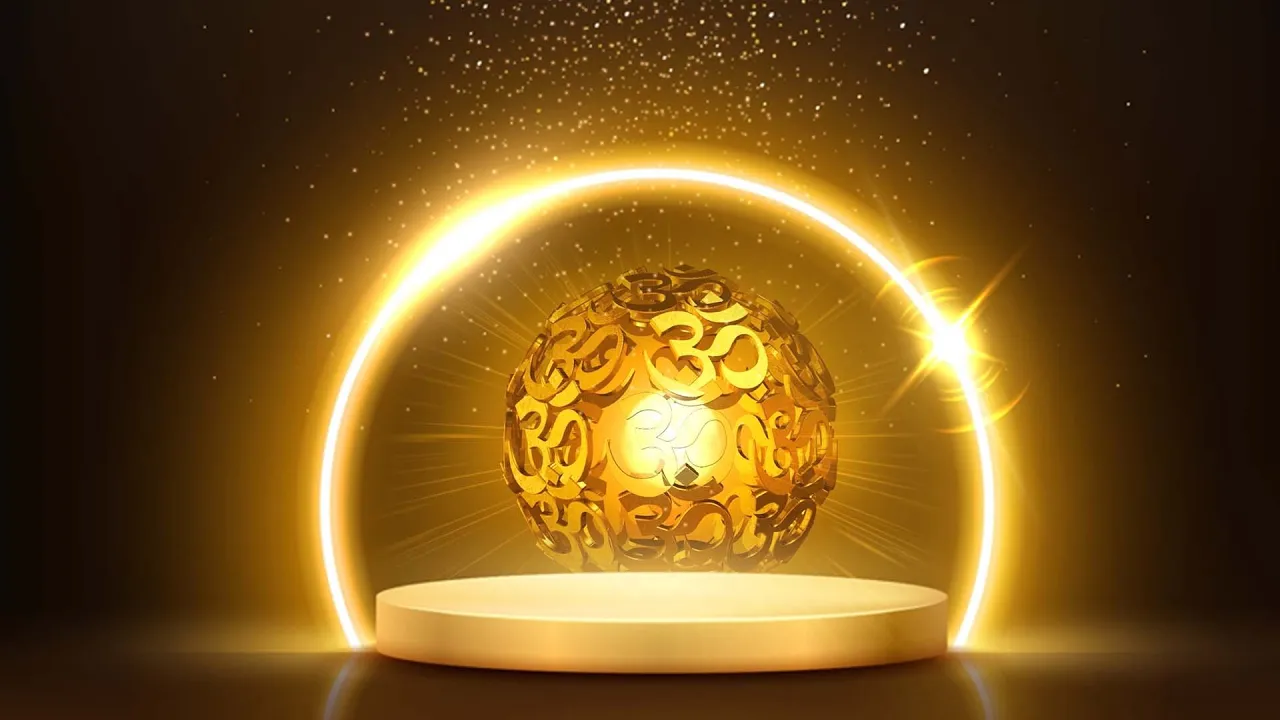 Golden Infinite Energy | Attracts Abundance and Blessings | Connect with Divinity | Sacred Geometry