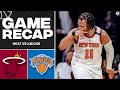 2023 NBA Playoffs Knicks FOURTH QUARTER RALLY EVENS SERIES 1-1 With Heat CBS Sports