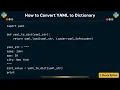 How to Convert YAML to Dictionary