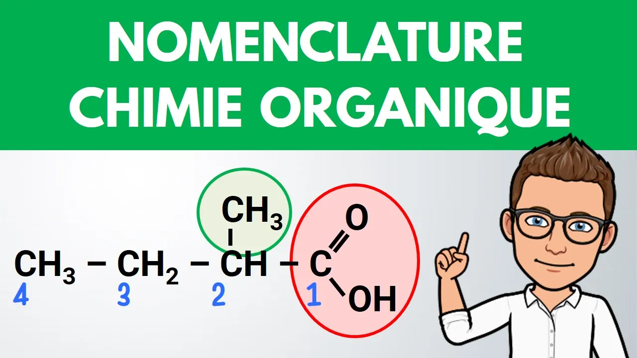 NOMENCLATURE ✅ Exemples simples | Chimie organique | Lycée