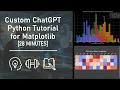 Use CUSTOM GPT to Learn Python Matplotlib Just speak no coding required - AI Tutorial 28 mins