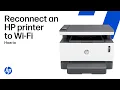 Reconnect an HP printer to a wireless network HP printers HP Support