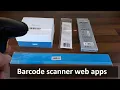 Barcode scanner web applications Vue js Firebase
