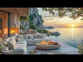 Download Lagu Positive Vibes With Morning Jazz | Elegant Jazz Melodies In Seaside Sunrise For Chill Up Moods