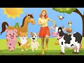 Download Lagu Lucilla - TUTTI GLI ANIMALI (Cantan con me) 🐶 🐱 🐮 🐴