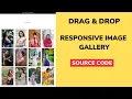 Drag Drop Responsive Image Gallery