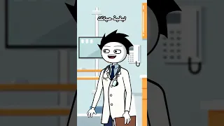 المتنمر والطبيب لازم تبدا تصلي انيميشن 