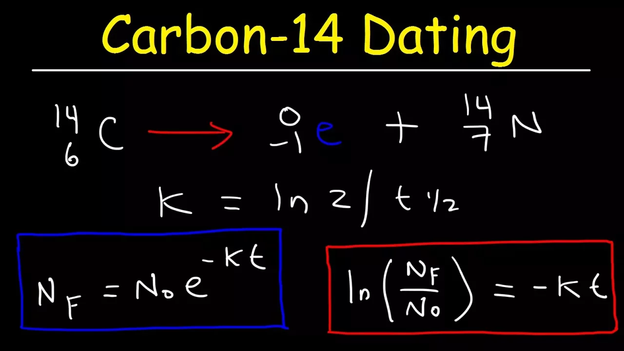 Carbon 14 Dating Problems - Nuclear Chemistry & Radioactive Decay