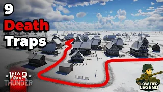 9 War Thunder Map Tactics Flanking Sniping and Death Zones