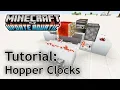 Minecraft 1 13 Tutorial - Hopper Clocks Quick Guide