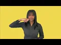Say Apple in sign language