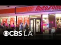 East Los Angeles AutoZone found looted near street takeover LA County deputies say