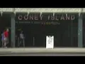 NYC residents try to escape heat at Coney Island