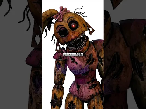 TRANSFORMEI OS GLAMROCKS EM NIGHTMARE! 🐻 #fnaf