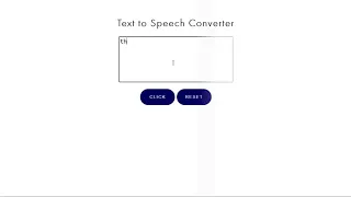 Create Text to Speech Converter Using JavaScript By