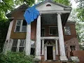 Abandoned Southern Funeral Home with 2 HEARSE CARS LEFT in Garage