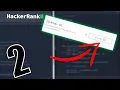 2D Array - DS HackerRank Python Solution Explanation