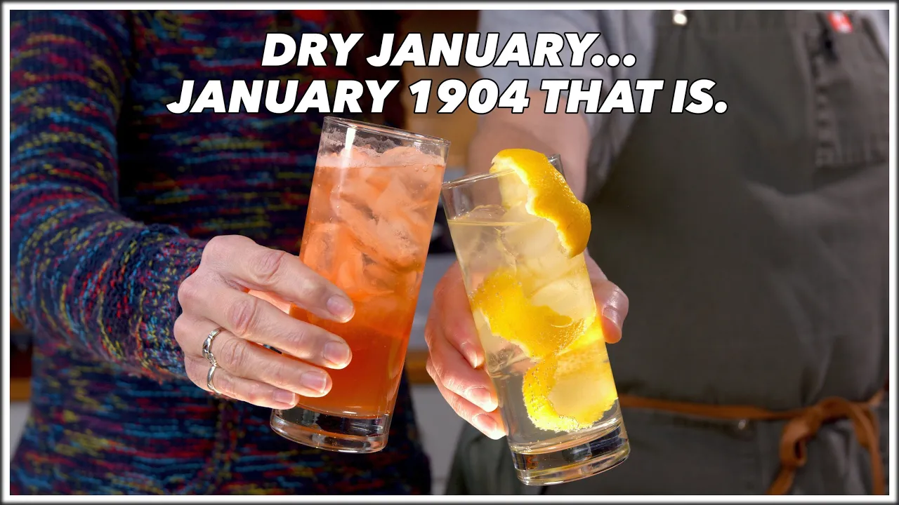 Dry January: No Alcohol - 1904 Temperance Drinks - Cocktails After Dark