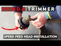 Honda String Trimmer Speed Feed Head Installation How to Remove Trimmer Head