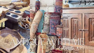 Antique Shop With Me Shop and Style Haul