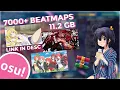 7 000 Beatmap Pack Download ANIME MAPS
