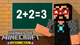 🔥 PROFESORA NATALIA - Matematicas de Minecraft 🔥 Viernes de Minecraft Interactivo #jugandoconnatalia