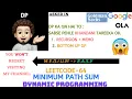 Minimum Path Sum Recursion Bottom Up Leetcode 64 codestorywithMIK