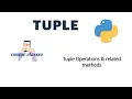 Tuple in Python Part 2 Castor Classes