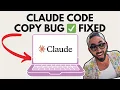 Claude Code BUG FIX Export Code to md Files No More Broken Line Breaks