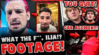 Sean O'Malley RIPS Ilia Topuria over FOOTAGE! Paddy Pimblett RIPS Movsar! King Green CAR ACCIDENT!