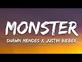 Download Lagu Shawn Mendes, Justin Bieber - Monster (Lyrics)