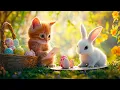 Download Lagu Tiny Kitten and Bunny on Easter | Cult of Kittens