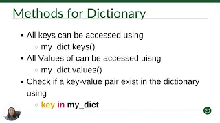 06 - Python Programming Compound Data Types Dictionary and Set