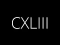 143 Roman Numerals