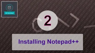 02 Installing Notepad Text Editor English