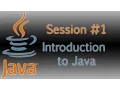 Introduction to Java Session 1 Arabic