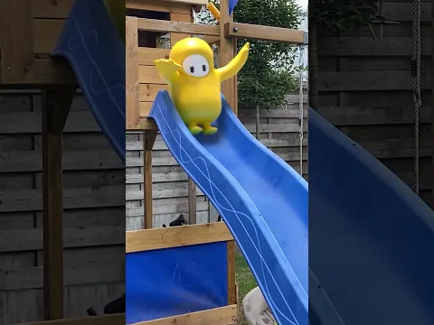 Fall Guys going down my Slide