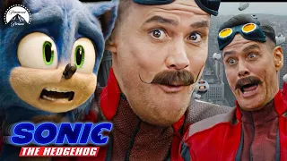 Dr Robotnik s Most Hilarious Moments feat Jim Carrey Sonic The Hedgehog Paramount Movies