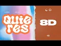 AUDIO 8D | QUIERES - AITANA, EMILIA, PTAZETA