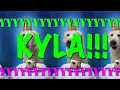 HAPPY BIRT AY KYLA - EPIC Happy Birt ay Song