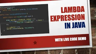 Learn Lambda Expression In Java In 10 Minutes Lambda Expression Tutorial Hands-on Tutorials