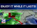 Perfect stretch ahead before rain returns Massachusetts weather forecast