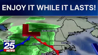 Perfect stretch ahead before rain returns Massachusetts weather forecast