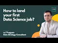 How to land your first Data Science job in 2021 Talking Data with The Click Reader